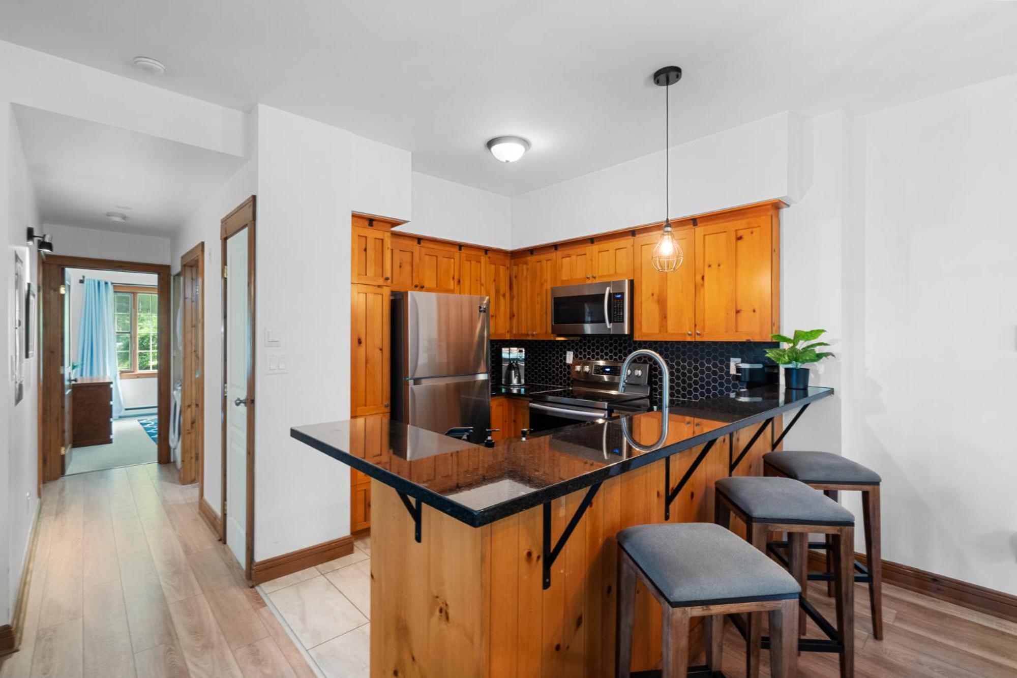 Les Falaises Tremblant - Ski Inout Condo W2Bdrs Мон-Трамблан Екстер'єр фото
