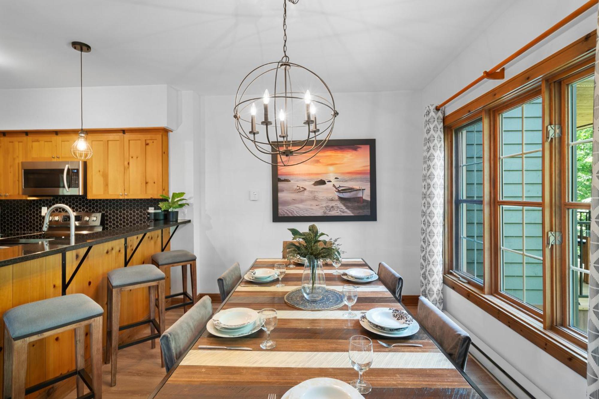 Les Falaises Tremblant - Ski Inout Condo W2Bdrs Мон-Трамблан Екстер'єр фото