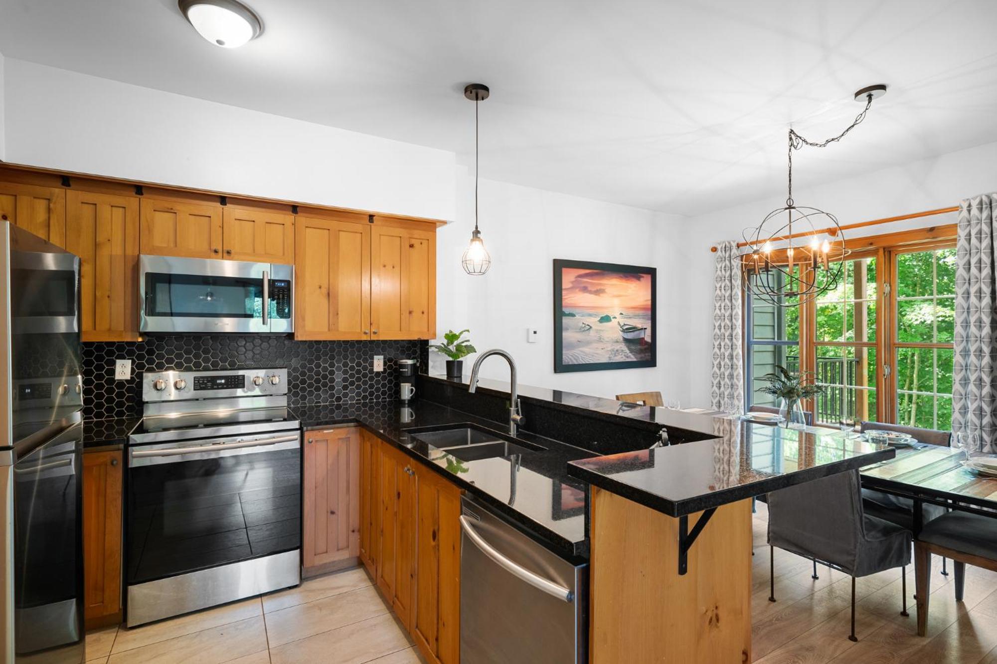 Les Falaises Tremblant - Ski Inout Condo W2Bdrs Мон-Трамблан Екстер'єр фото