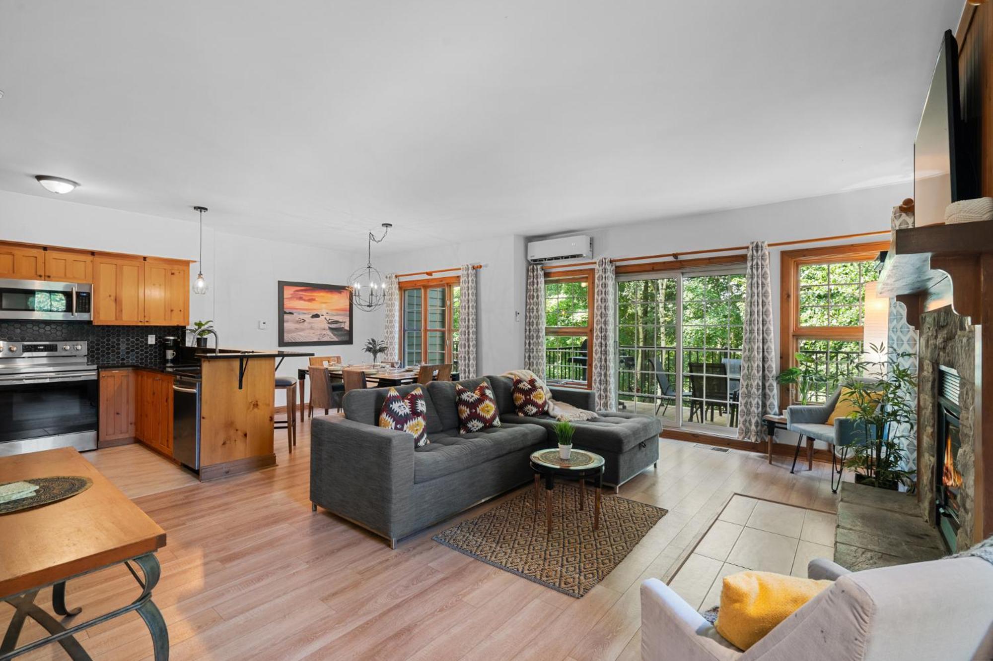 Les Falaises Tremblant - Ski Inout Condo W2Bdrs Мон-Трамблан Екстер'єр фото