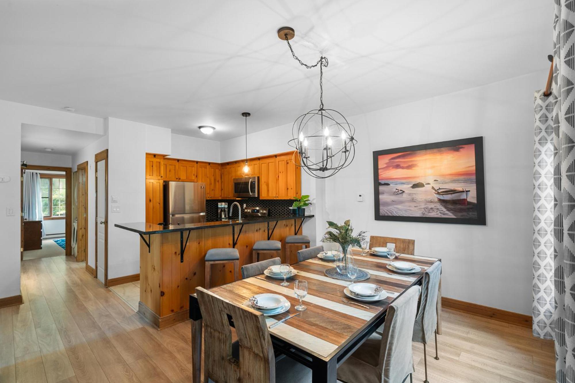 Les Falaises Tremblant - Ski Inout Condo W2Bdrs Мон-Трамблан Екстер'єр фото
